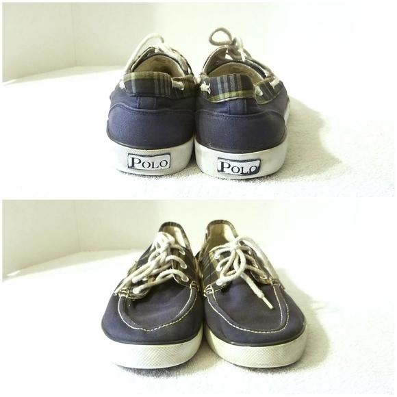 Polo Blue Franz Boat Shoes Size 12D in GUC A11 - Picture 5 of 7